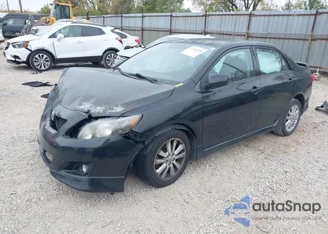 2010 Toyota Corolla S из США, поврежденный, VIN 1NXBU4EE2AZ248040